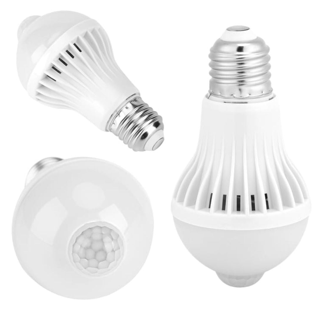 Set de dos bombillos con sensor de movimiento