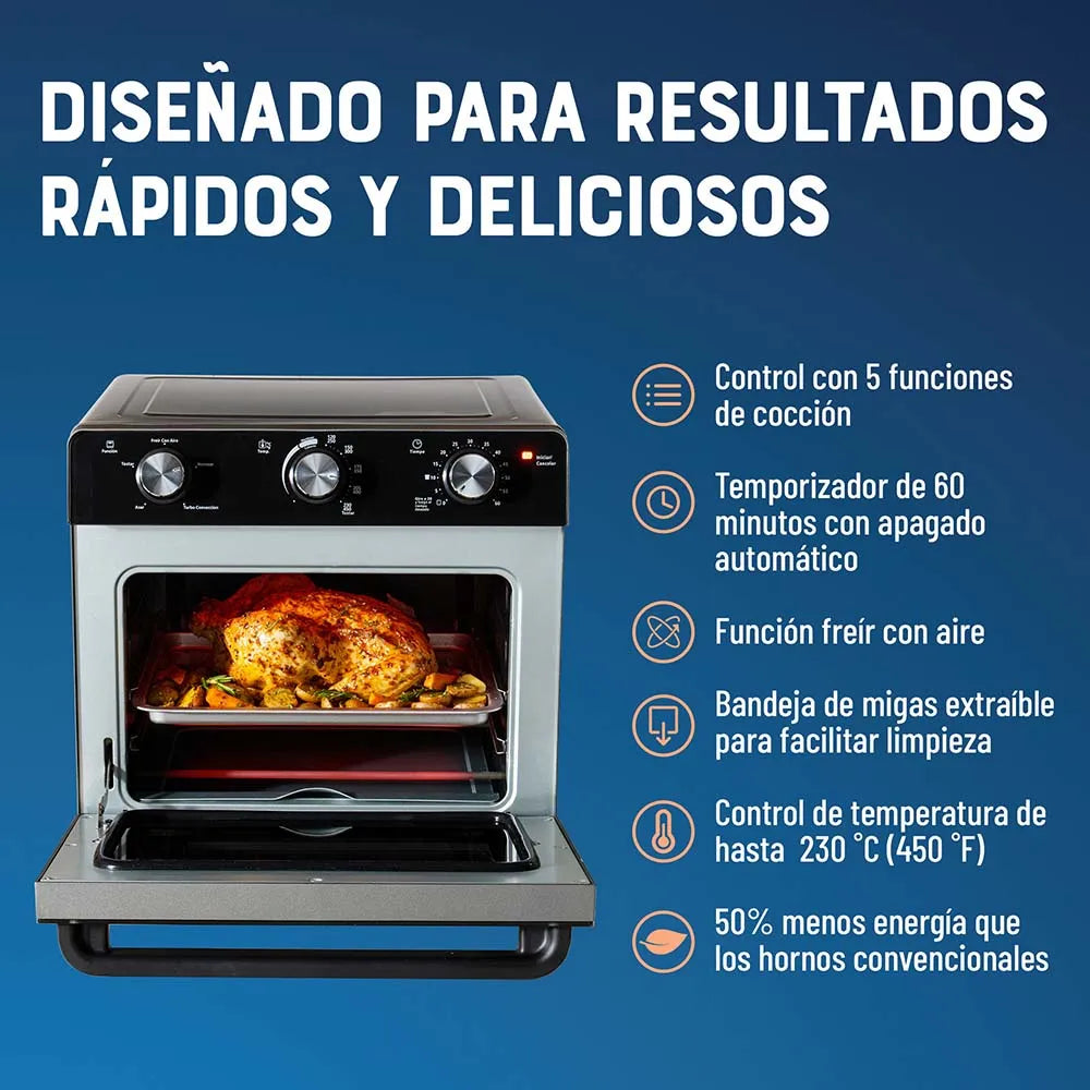 horno con freidora de aire tss11vmaf1ns de 22 litros