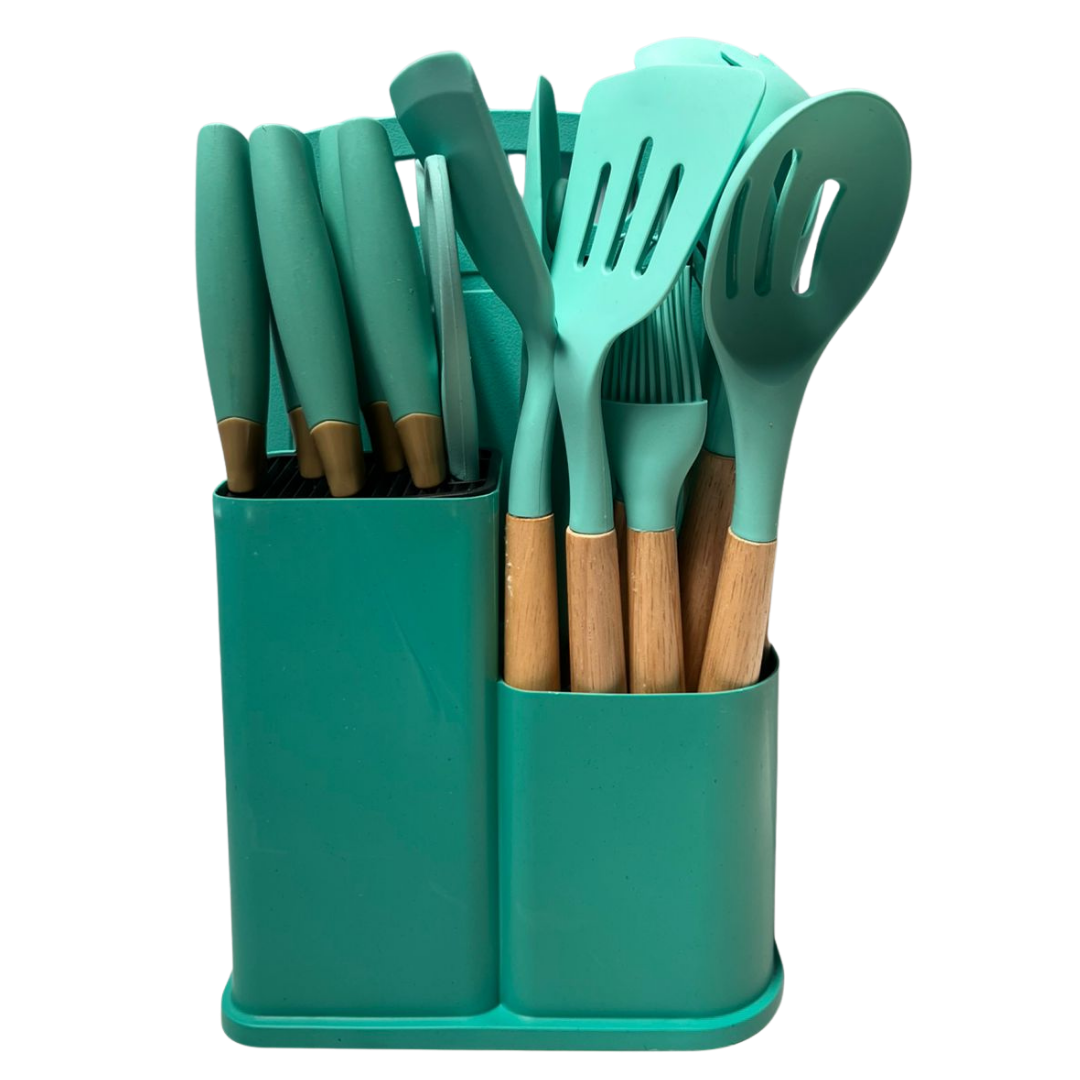 Set utencilios 19 piezas