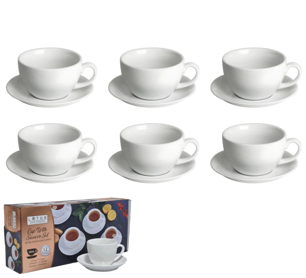 Tazas de espresso con escudilla 90 ml