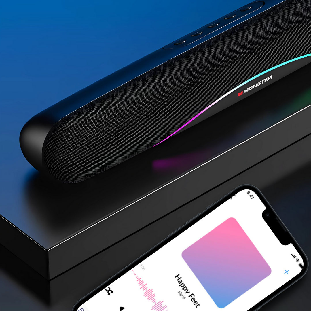 Bocina estilo barra Monster
