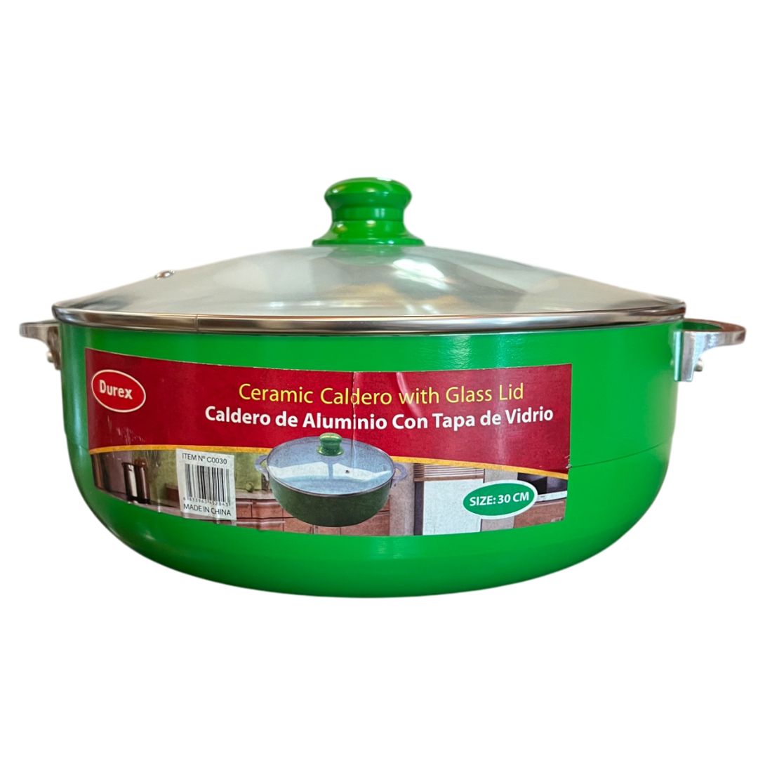 Caldero antiadherente de cerámica (30 cm)