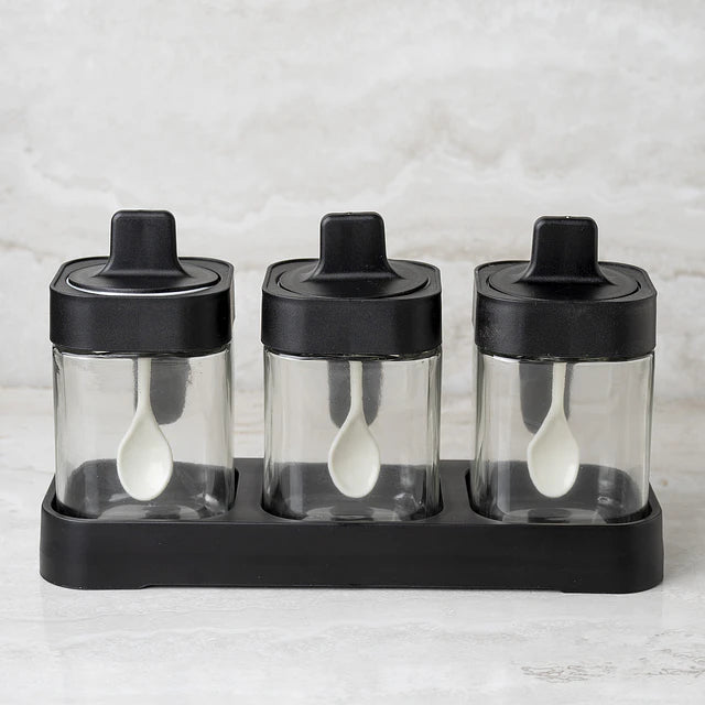 Dispensador de 3 unidades negro