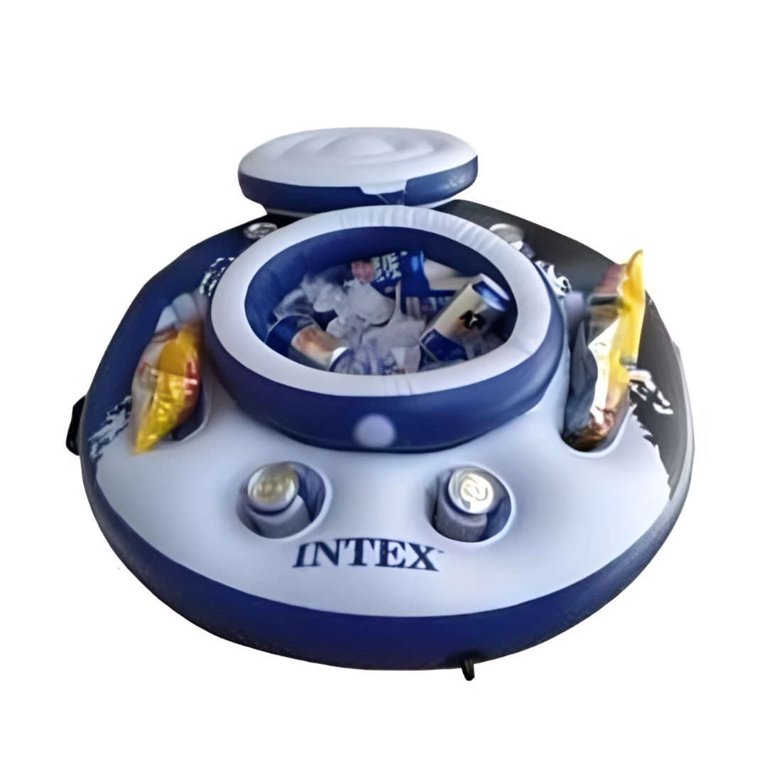 Hielera inflable para piscina