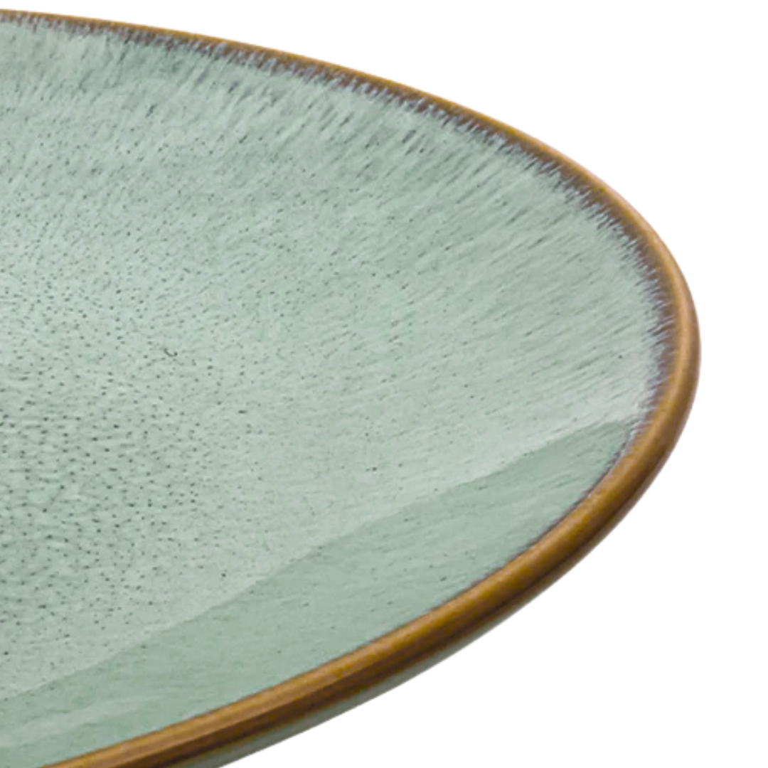 Plato verde 10.5"