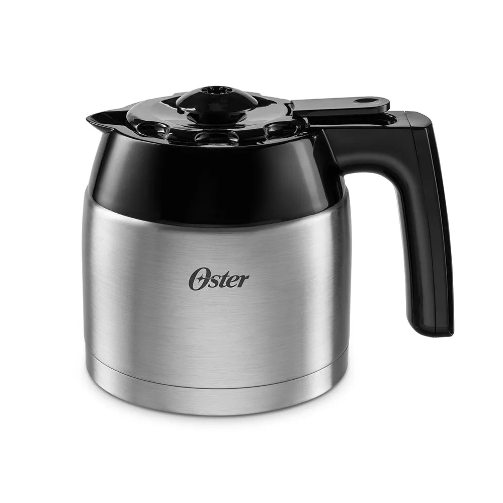 Cafetera programable de 8 tazas con pantalla táctil y jarra en acero inoxidable Oster®