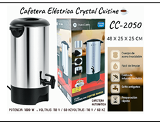 CAFETERA ELECTRICA 50TAZAS