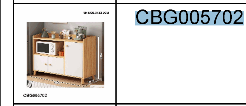 MUEBLE PARA COCINA CBG005702