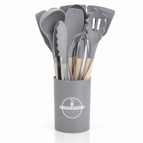 Set de cucharones de silicon mod 3146