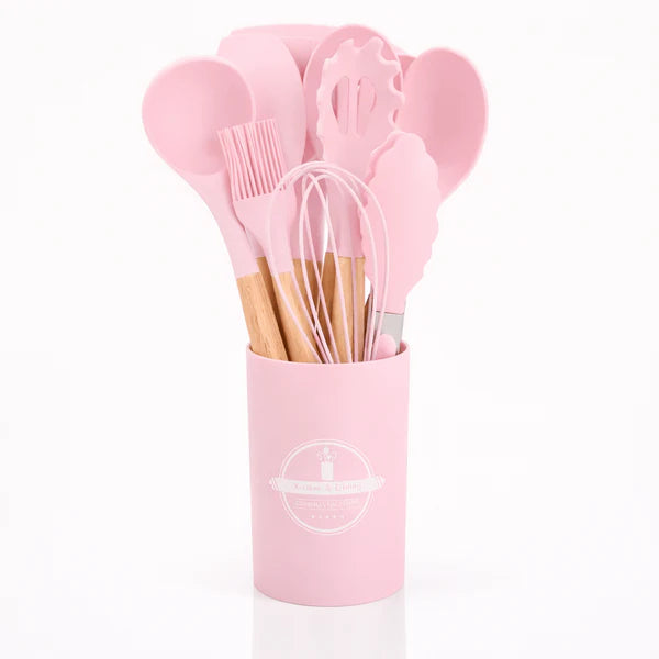 Set de cucharones de silicon mod 3146