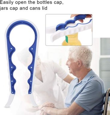 Kit de cocina esencial (1 afilador de cuchillos, 1 destapa frascos y 1 machaca ajo)