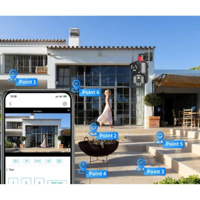 Camara doble lente V380 PRO