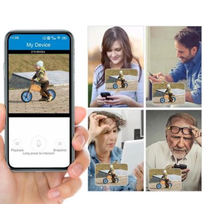 Camara doble lente V380 PRO