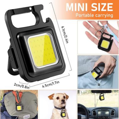 Mini linterna multifuncional