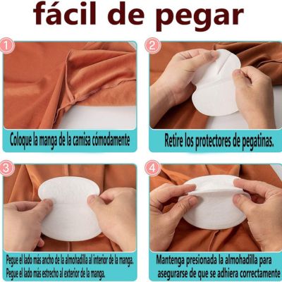 Parche absorbente / sudor de axilas (48 unidades)