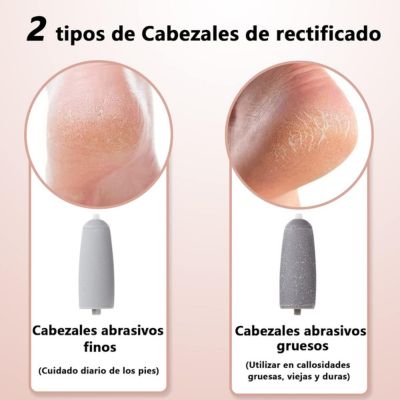 Lima electrica para pies, removedor de callos (Recibe regalia sorpresa)