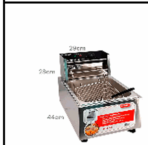 FREIDORA COMERCIAL 6L HS-CDF-1501