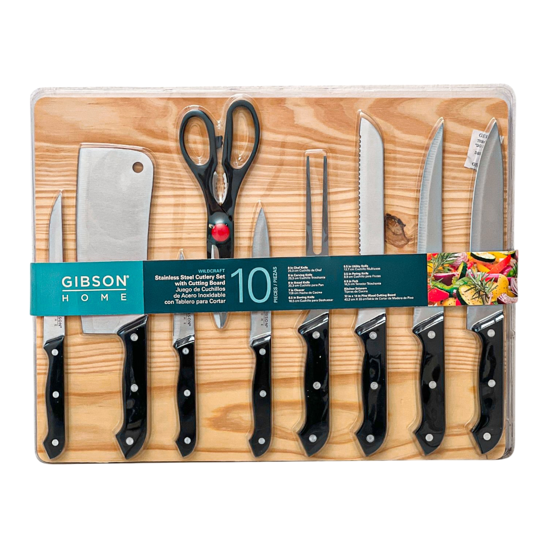 Set de cuchillos de 10 piezas Gibson