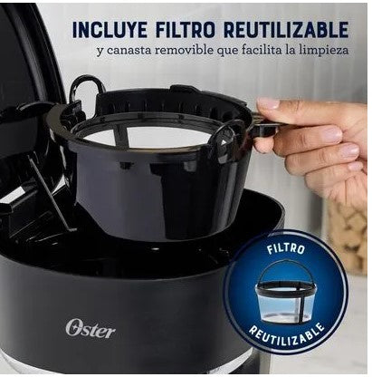 Cafetera Oster® 12 tazas programable