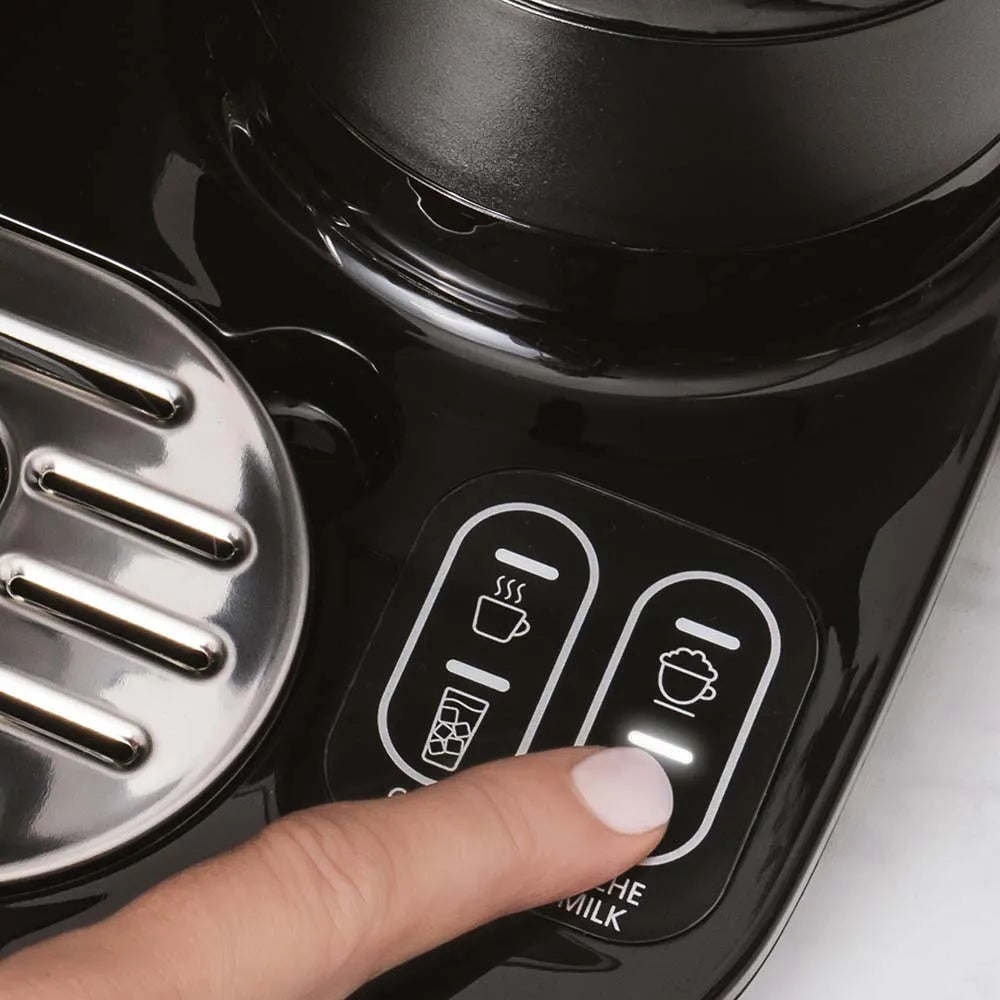 Cafetera Latte 4 en 1 Oster® , con espumador BVSTDC02B
