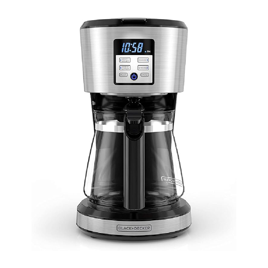 Cafetera programable Black+Decker CM1331S 12 tazas