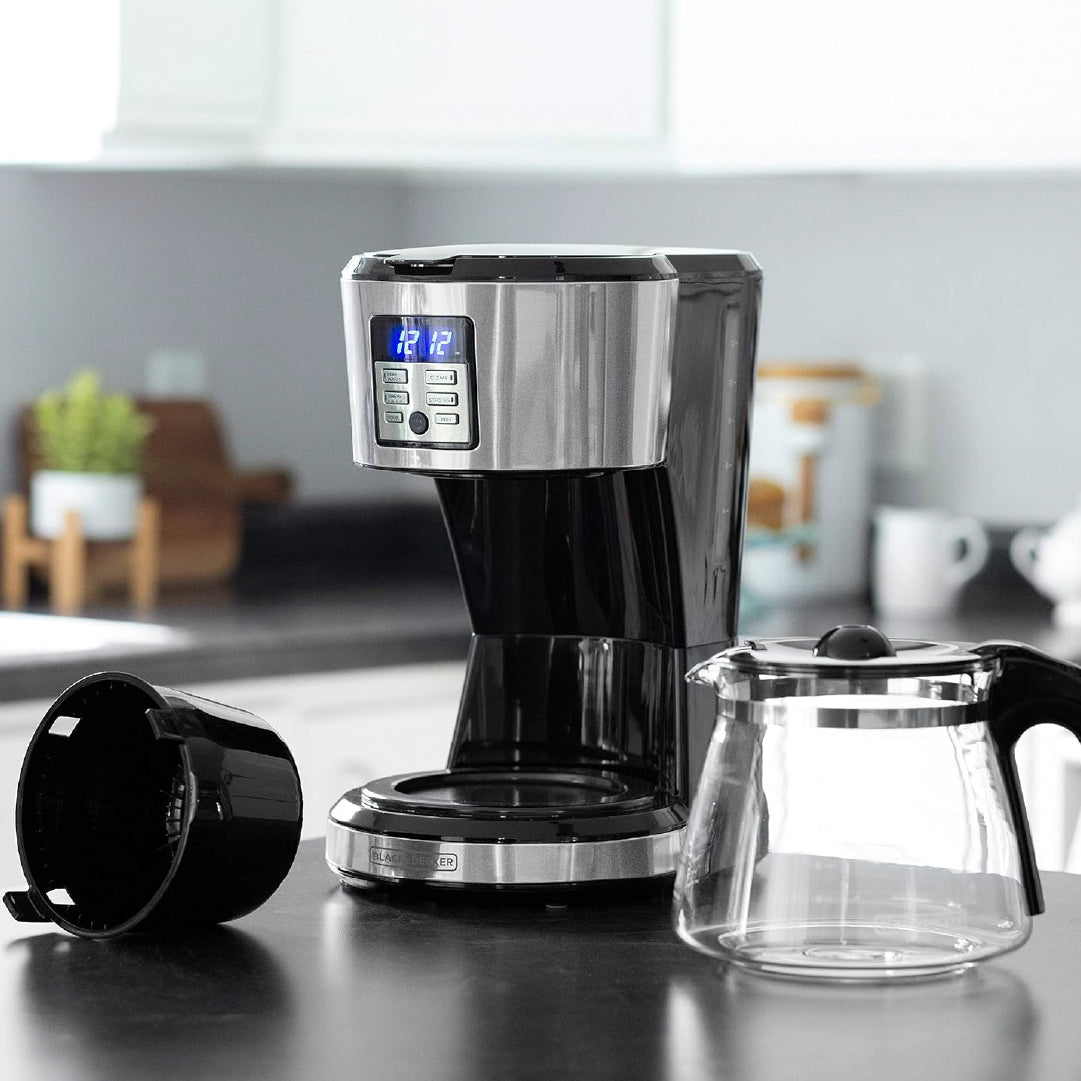 Cafetera programable Black+Decker CM1331S 12 tazas