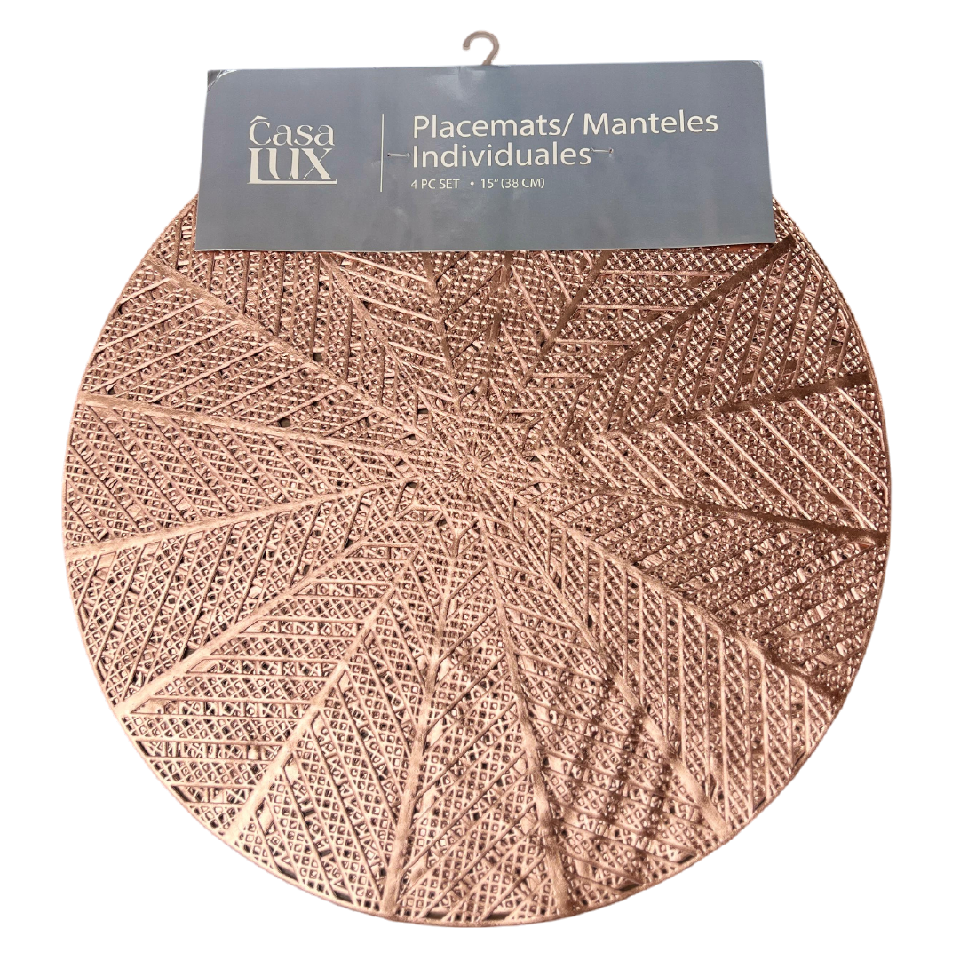 Set de 4 individuales