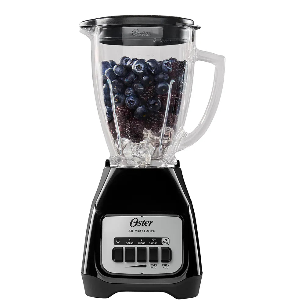 Licuadora Oster® 2 velocidades más pulso y vaso de vidrio BLSTKAG-BPB