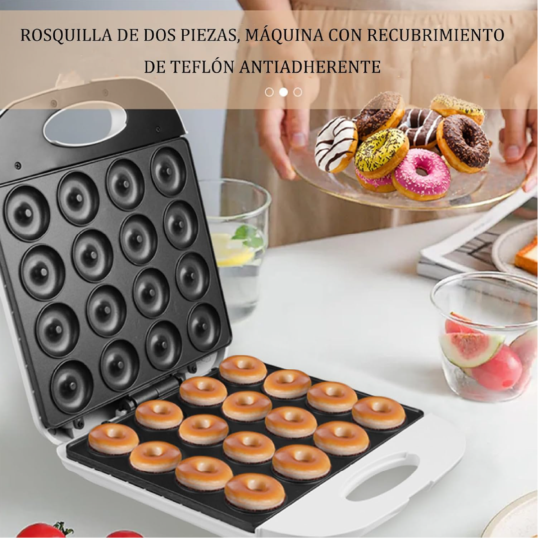Maquina mini donas 16 pzas