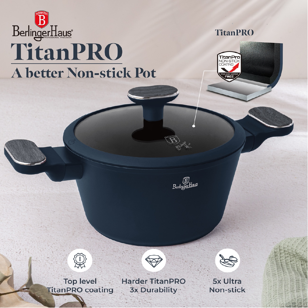 Olla con tapa 24 cm Berlinger Haus