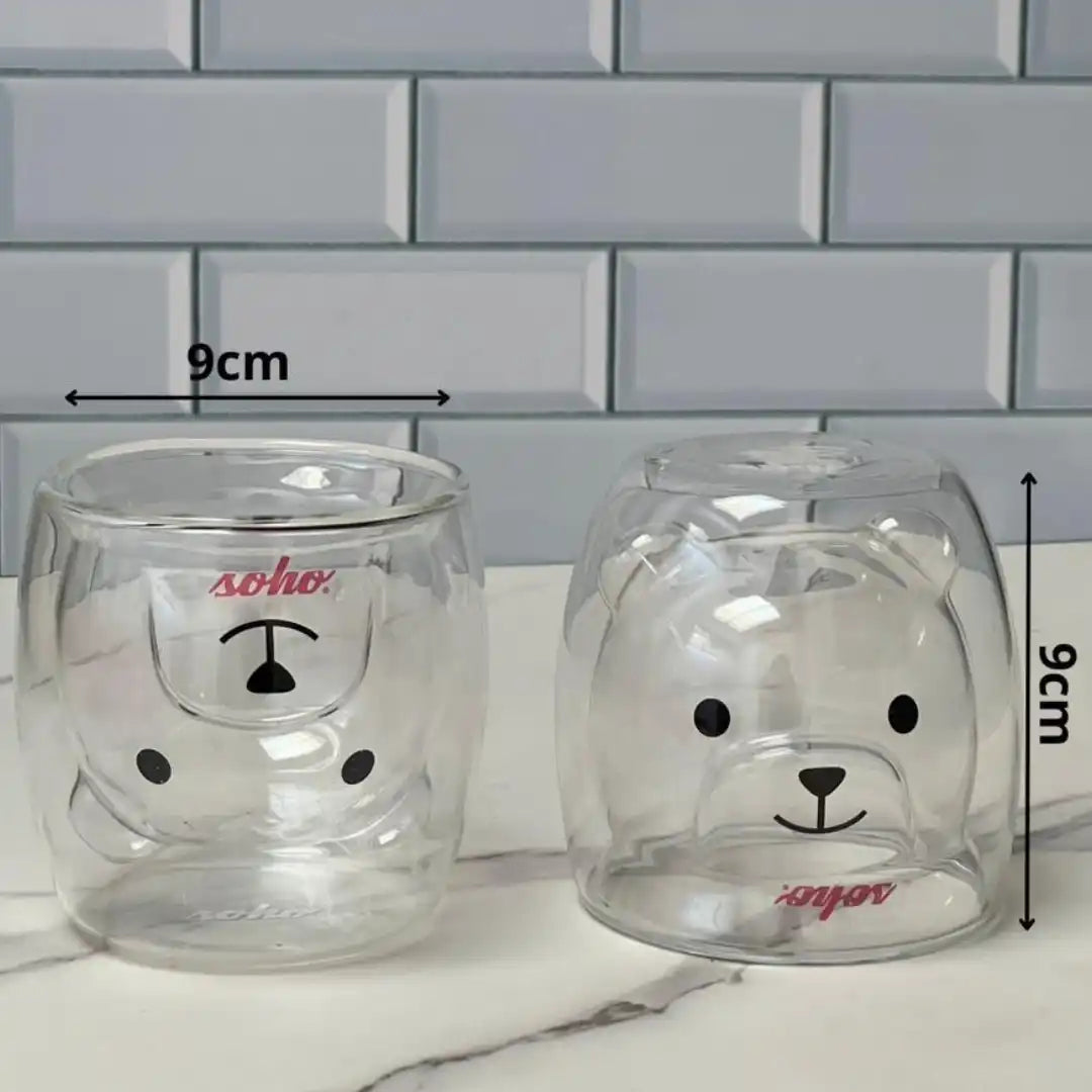Tazas doble fondo osito