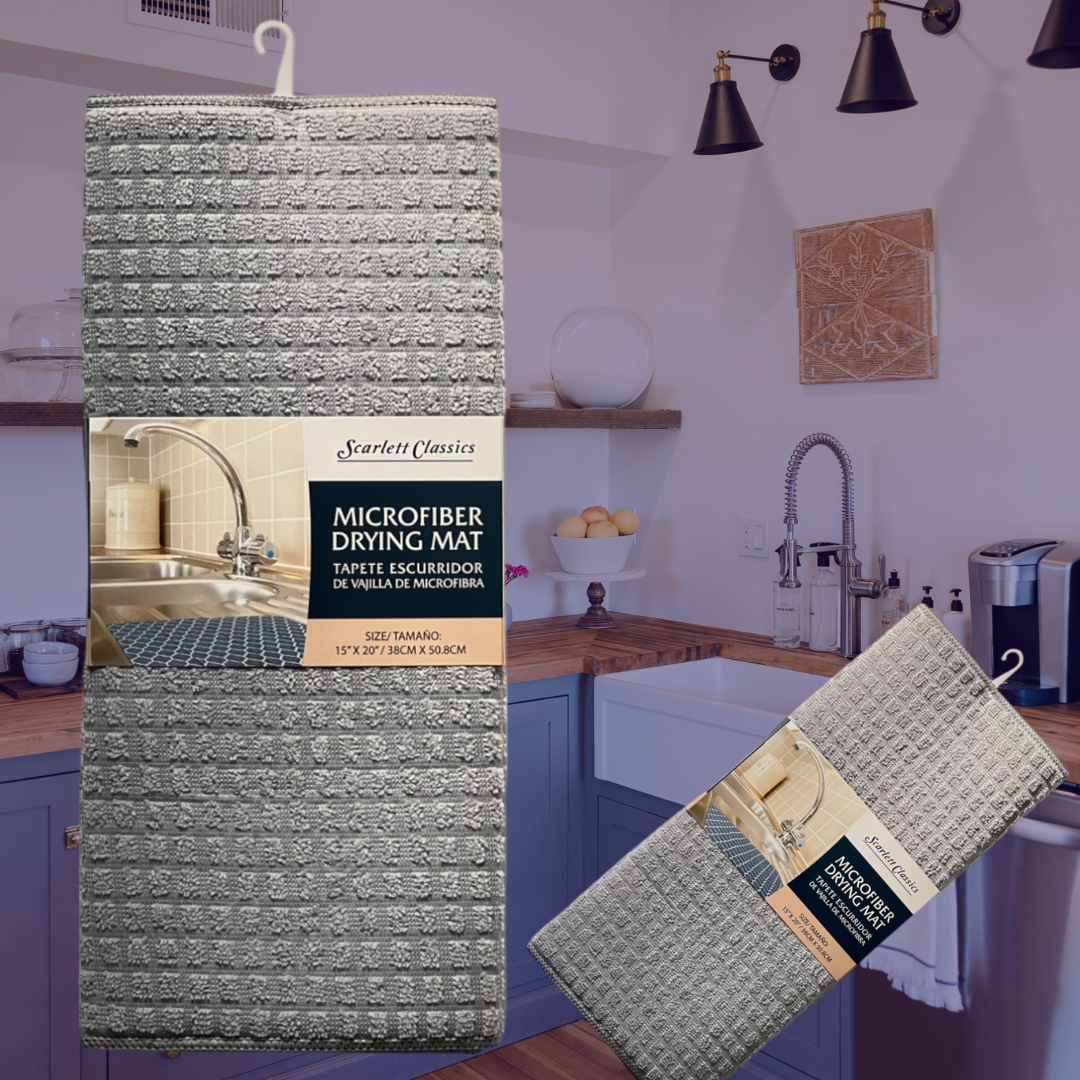 Set de dos trapos escurridores de microfibra