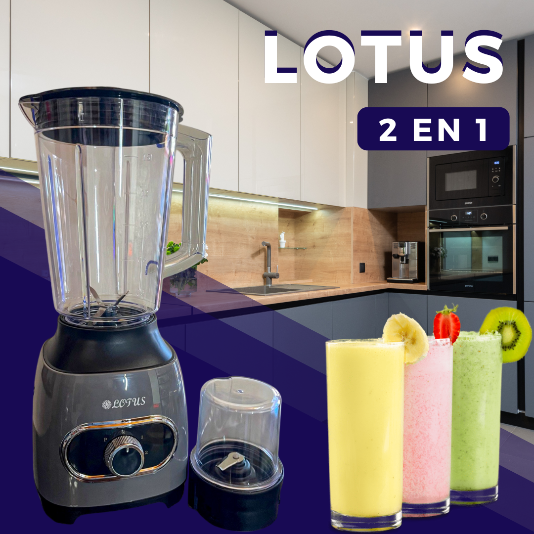 Licuadora 2 en 1 lotus