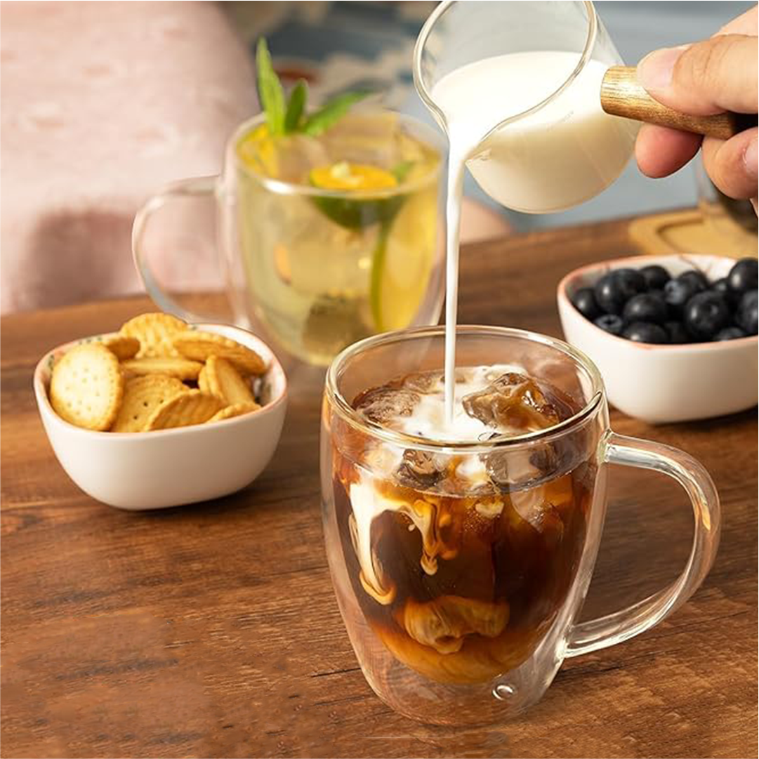 Taza doble vidrio 350 ml