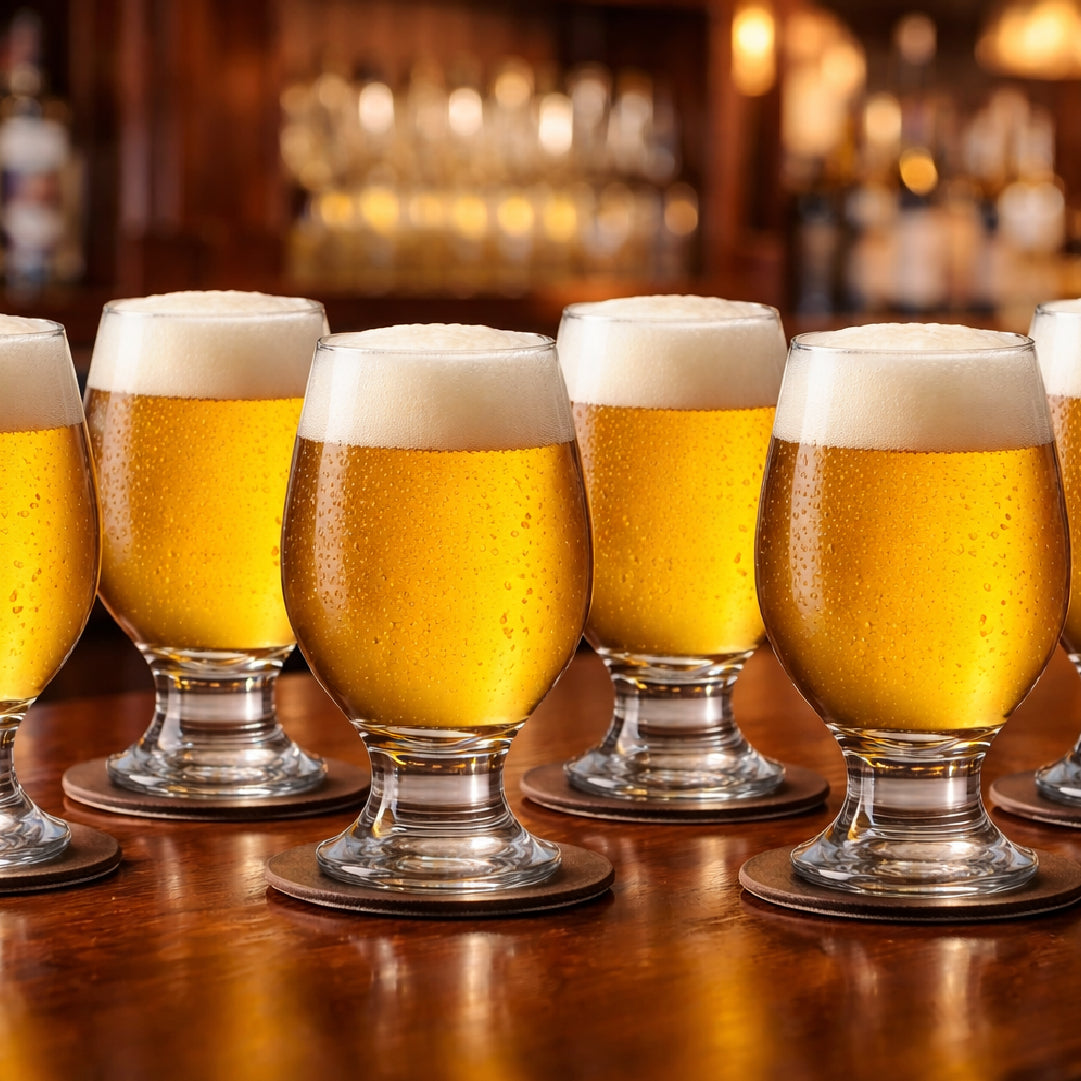 Vasos cerveceros 6 piezas / 300ML