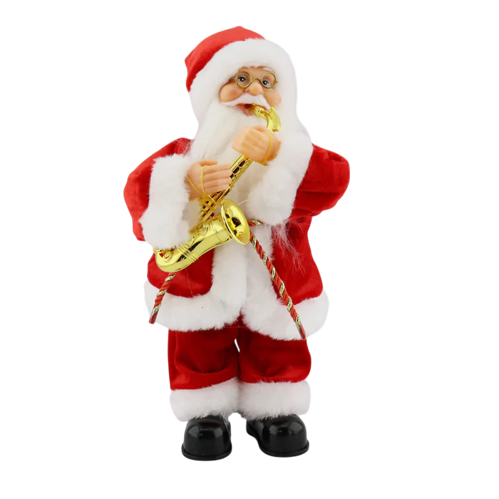 Santa bailarín (no contiene baterías)