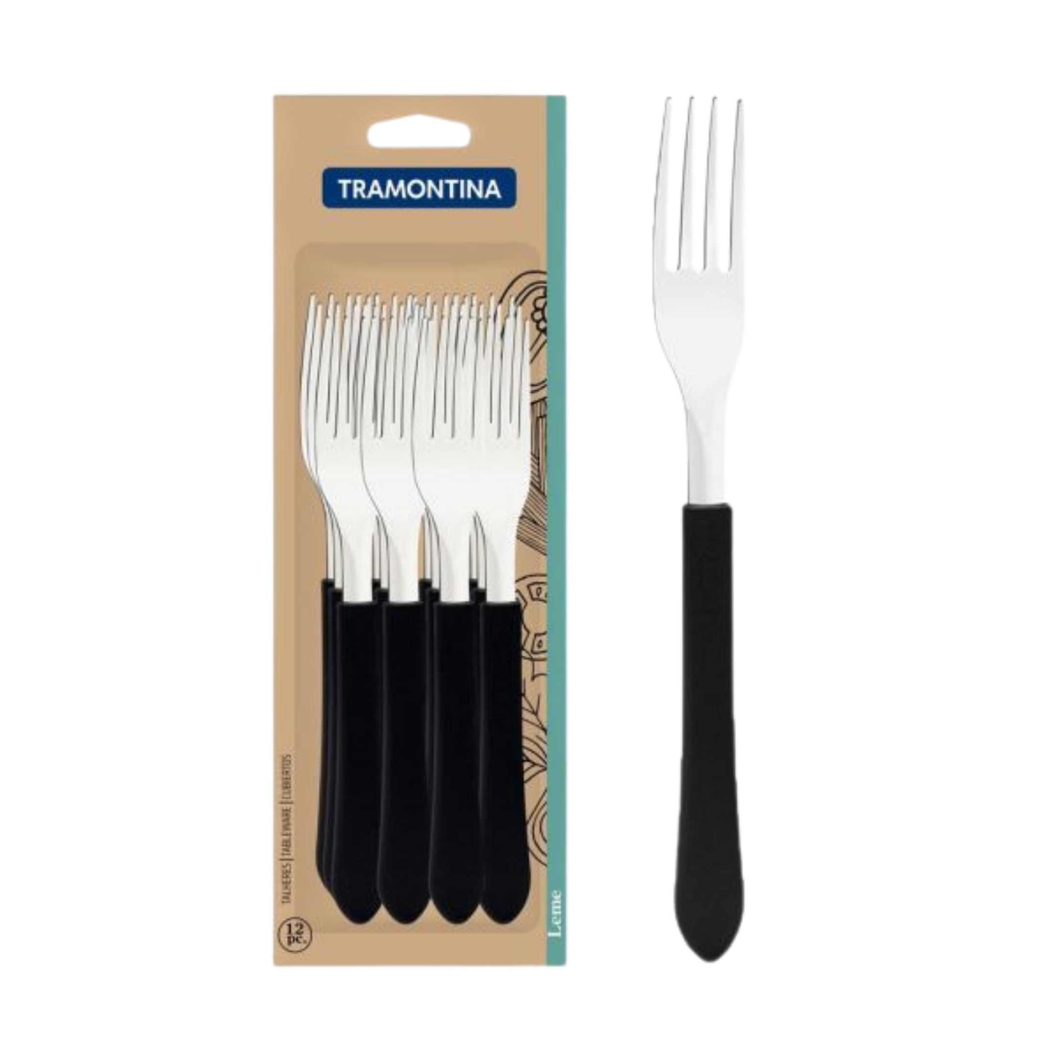Set de 12 Tenedores de Mesa Tramontina
