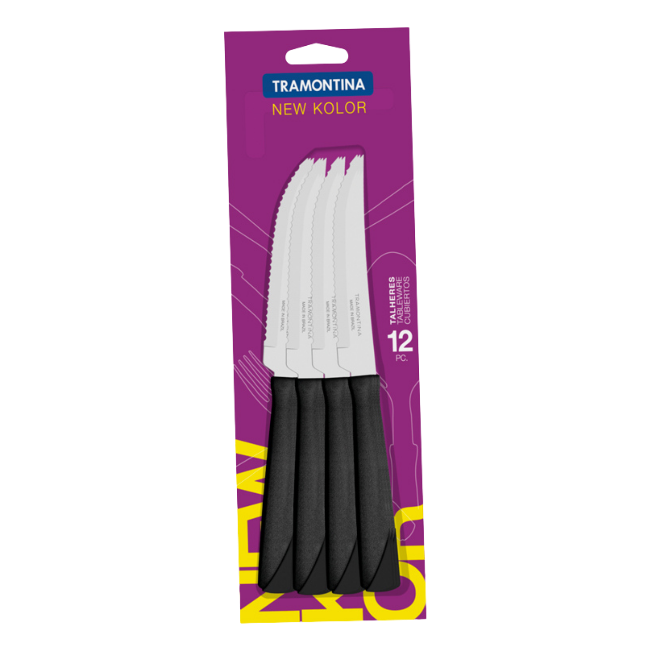 Set de 12 cuchillos de Mesa Tramontina