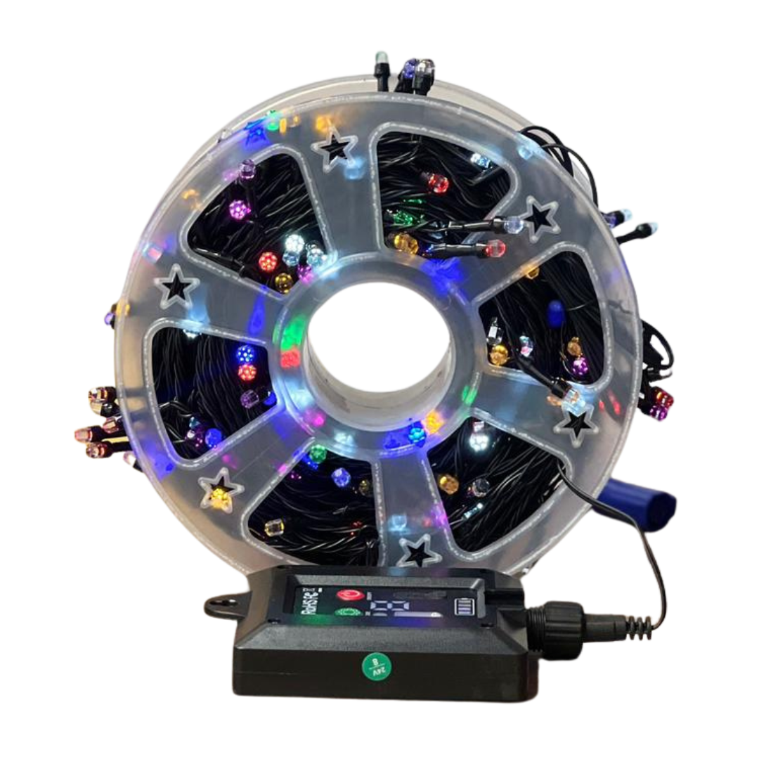 Luces solares 50 metros