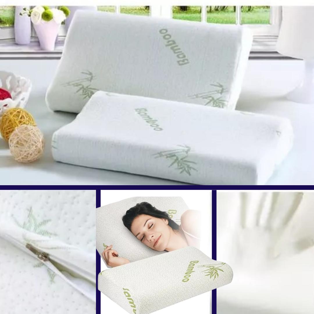 Almohada memory foam bamboo