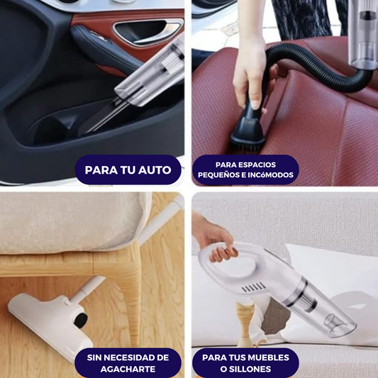 Aspiradora multifuncional recargable