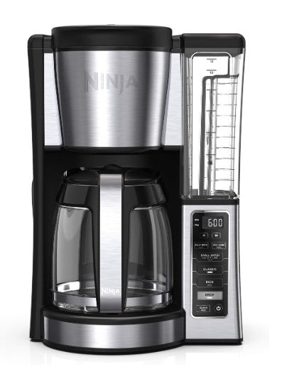 CAFETERA NINJA ENIJCE250 12 TAZAS PROGRAMABLE DE ACERO INOXIDABLE NEGRA