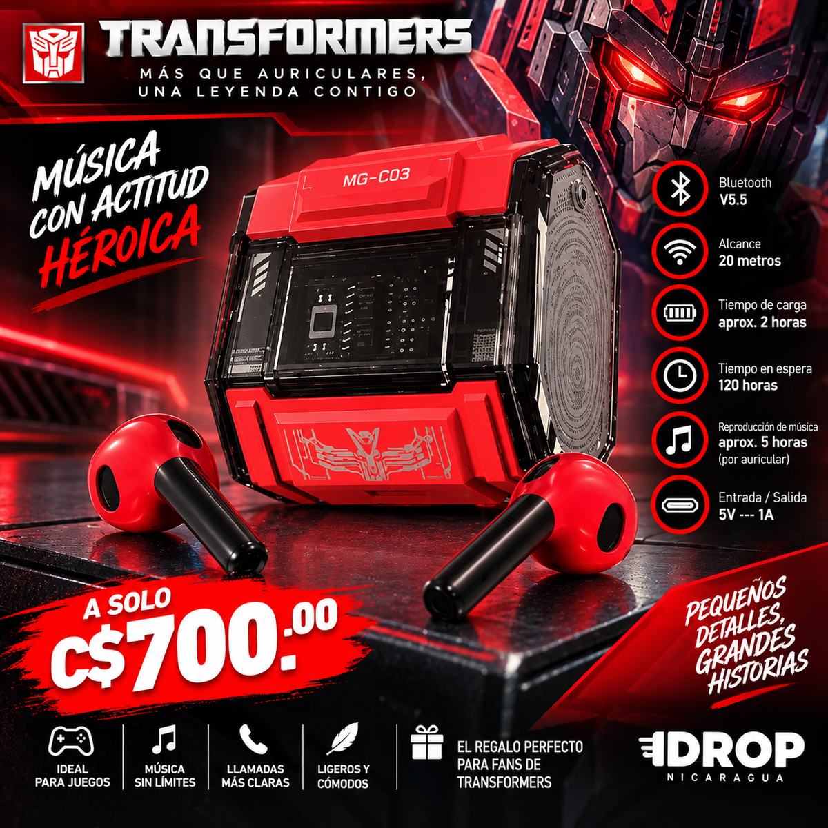 AURICULAR TRANSFORMER MG-CO3