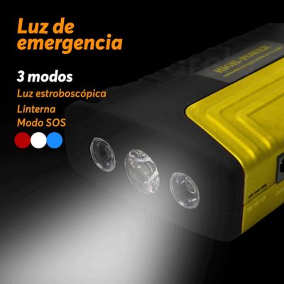 Arrancador de bateria de Auto (600 ampierios)
