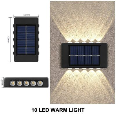 Set de luces solares decorativas de pared