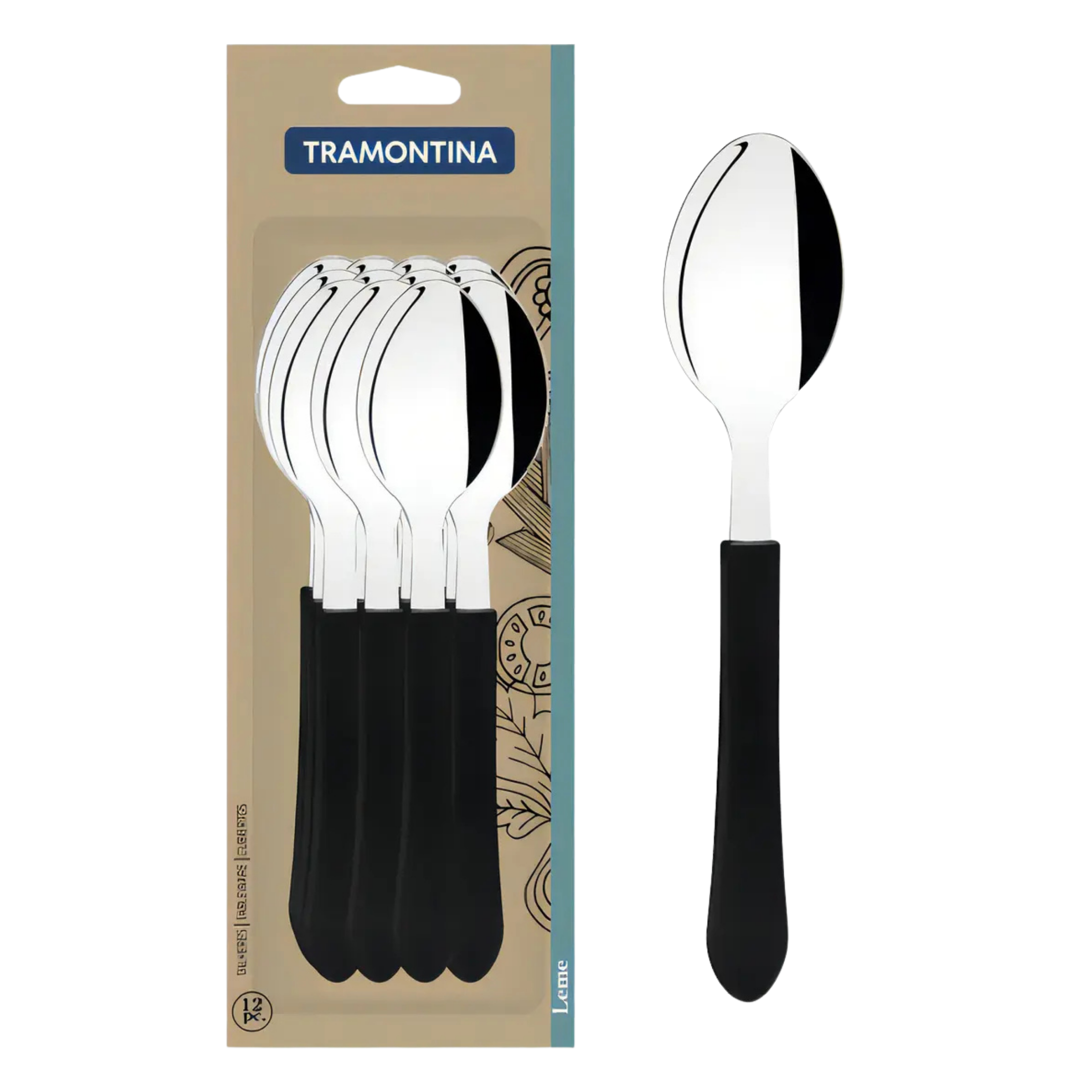 Set de 12 cucharas de Mesa Tramontina