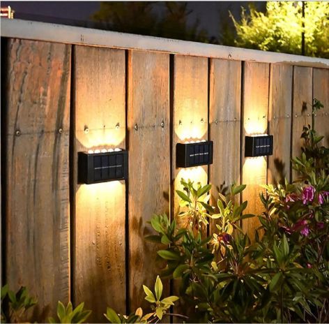Set de luces solares decorativas de pared