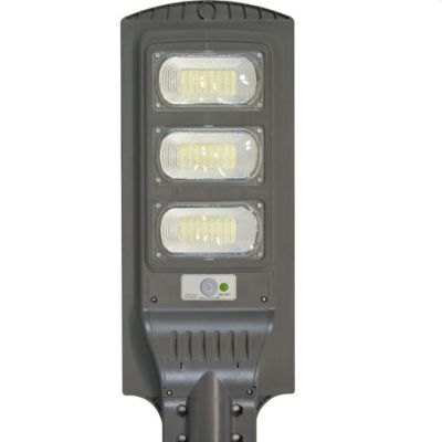 Luminaria Solar de 400 watts  marca T-Day (incluye tubo, control y pernos de expansion).