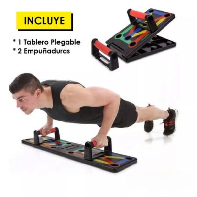 Tabla para ejercicios multifuncional (pecho, brazos, espalda)