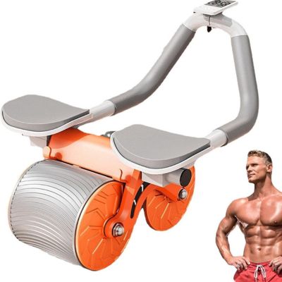 Rodillo doble rueda para ejercicio abdominal